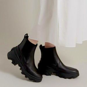 Sorel Brex Chelsea Boot Sz 9 NWT Black